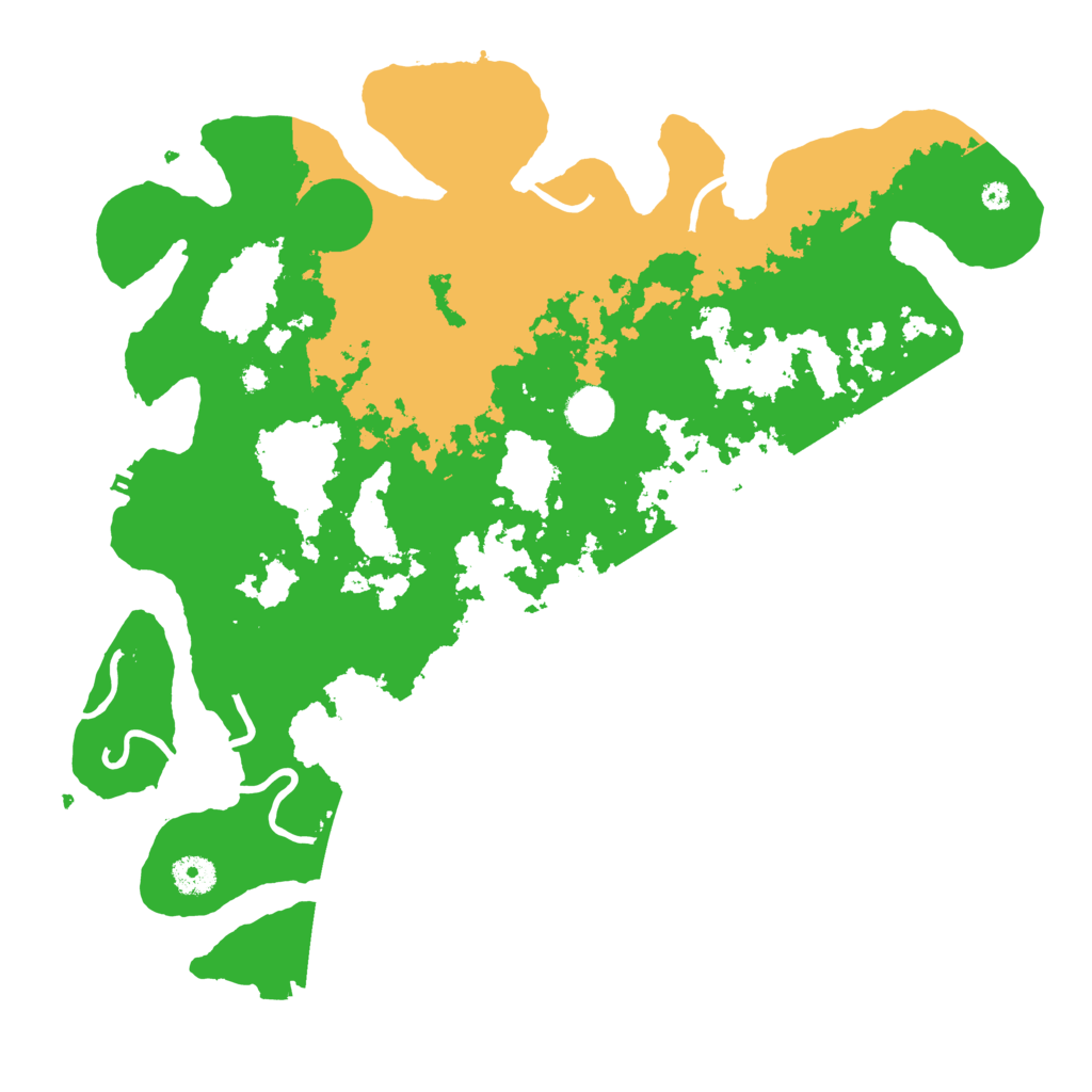 Biome Rust Map: Procedural Map, Size: 3950, Seed: 1383366023