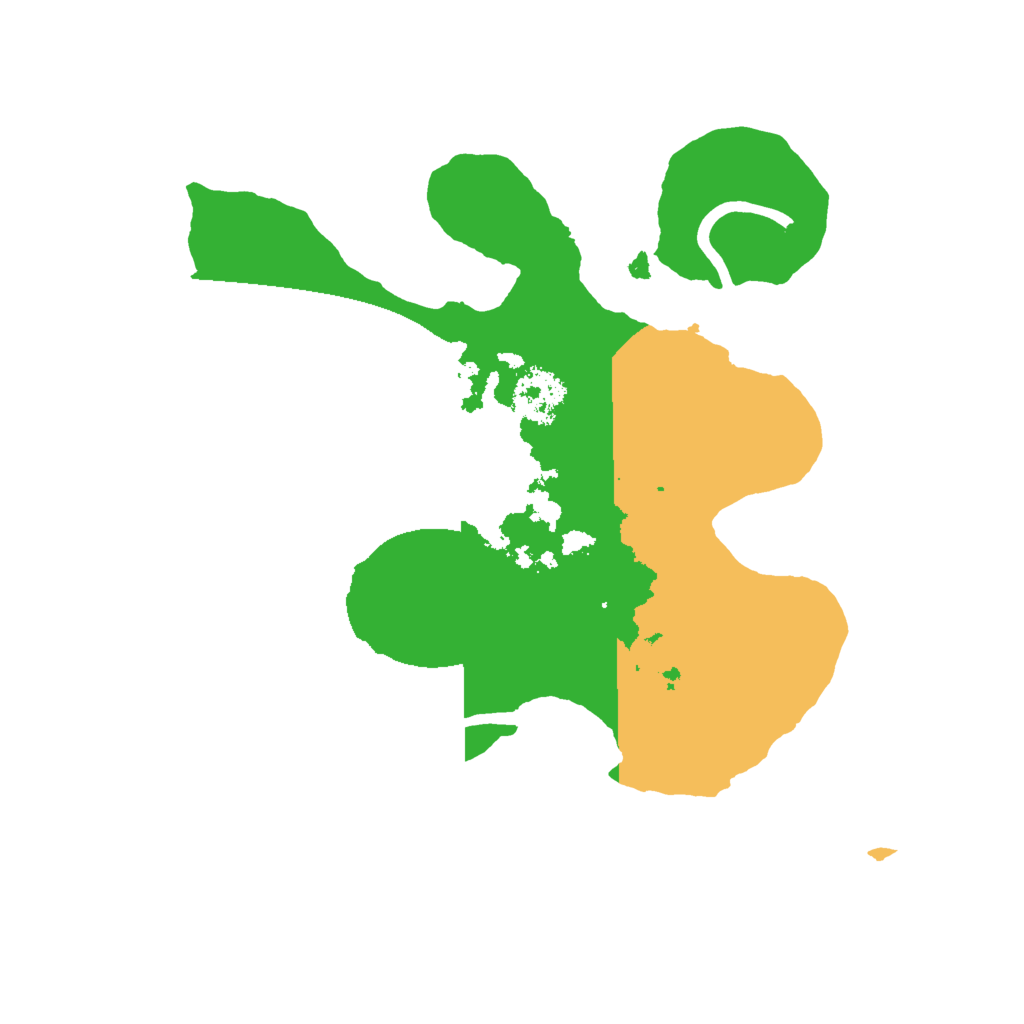 Biome Rust Map: Procedural Map, Size: 2000, Seed: 1196858633