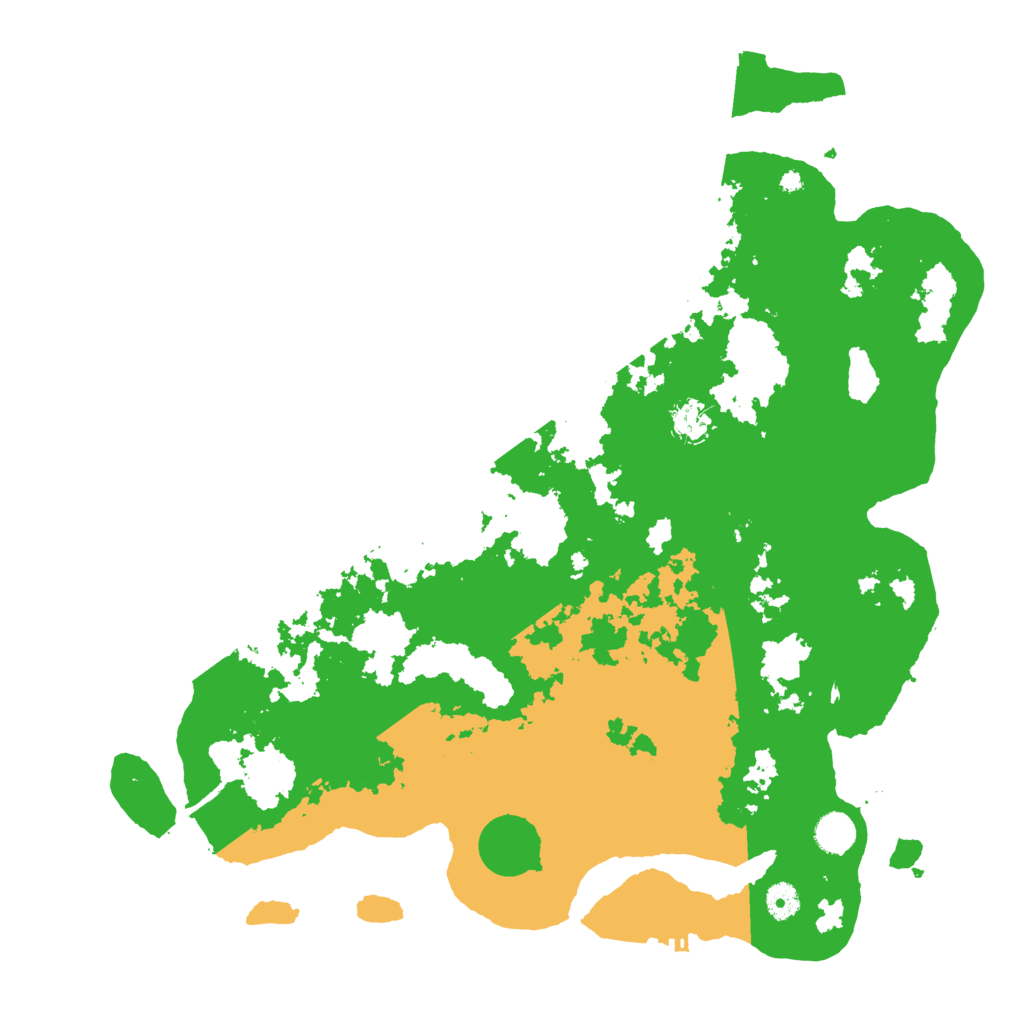 Biome Rust Map: Procedural Map, Size: 4400, Seed: 64796500