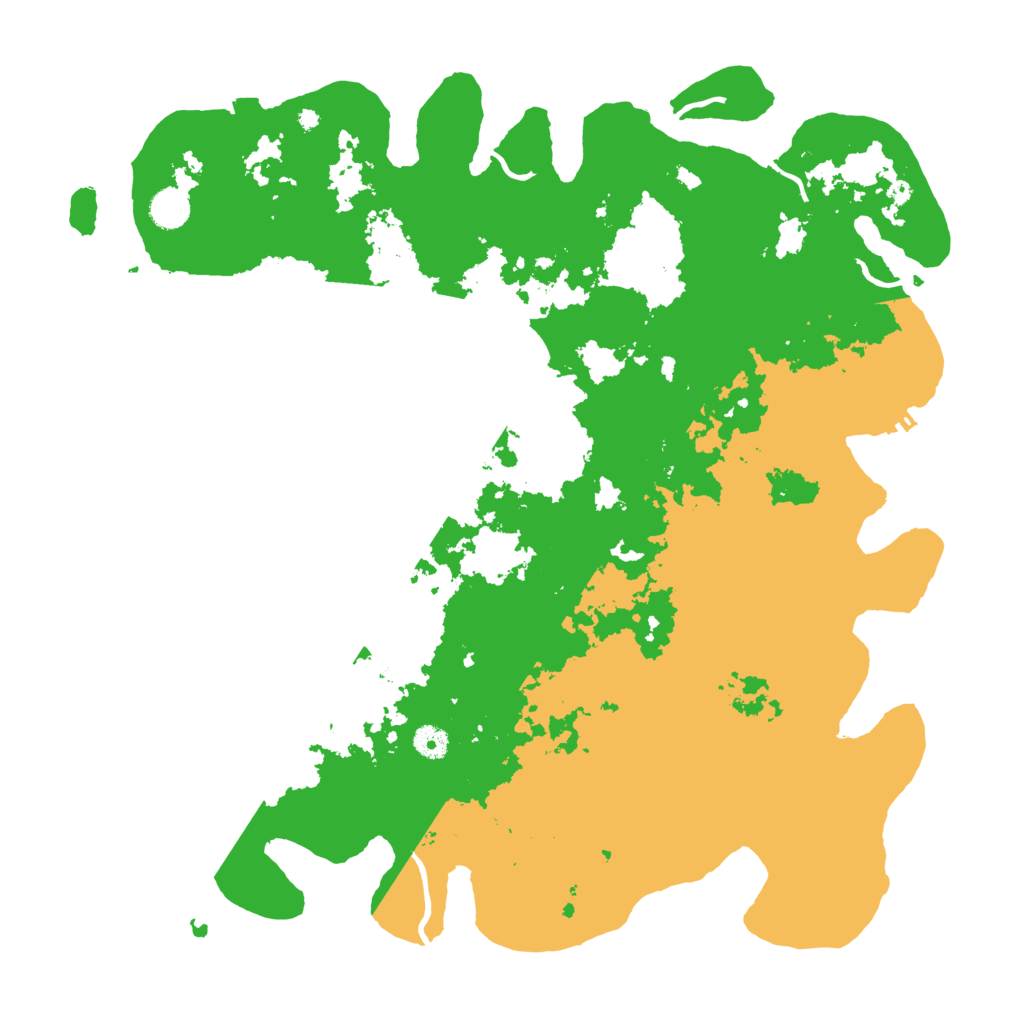 Biome Rust Map: Procedural Map, Size: 4500, Seed: 2579864