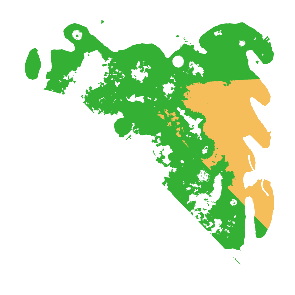 Biome Rust Map: Procedural Map, Size: 4500, Seed: 1649267630