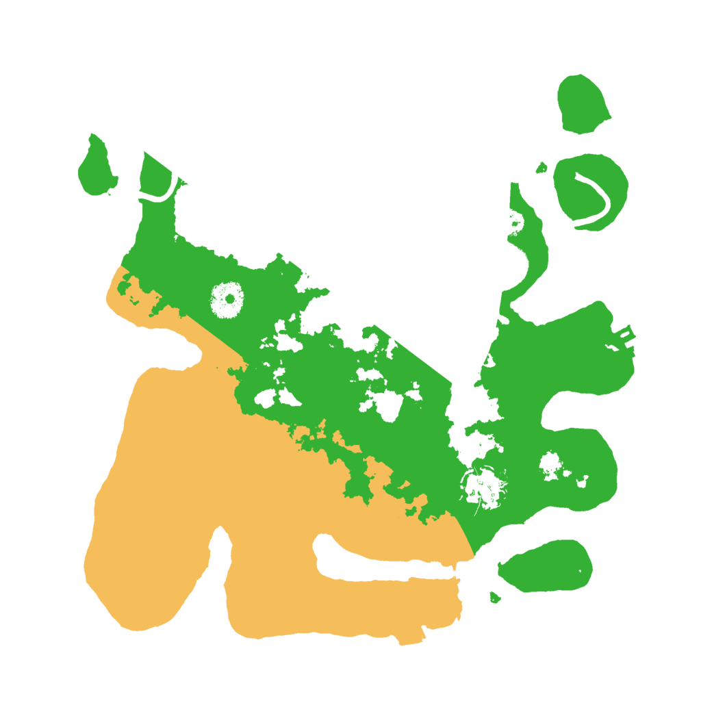 Biome Rust Map: Procedural Map, Size: 3000, Seed: 7838