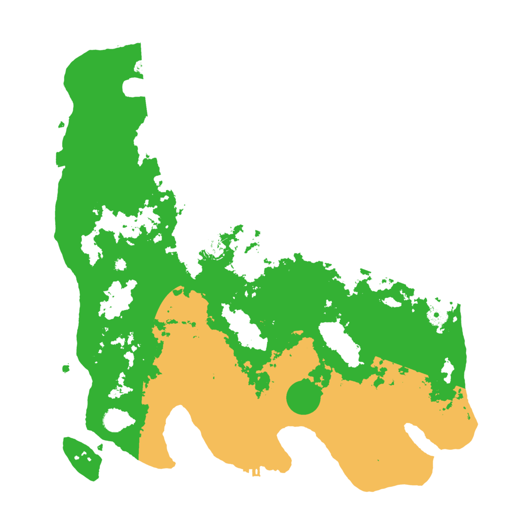 Biome Rust Map: Procedural Map, Size: 4000, Seed: 7338651