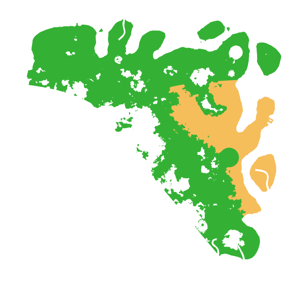 Biome Rust Map: Procedural Map, Size: 4000, Seed: 946128375