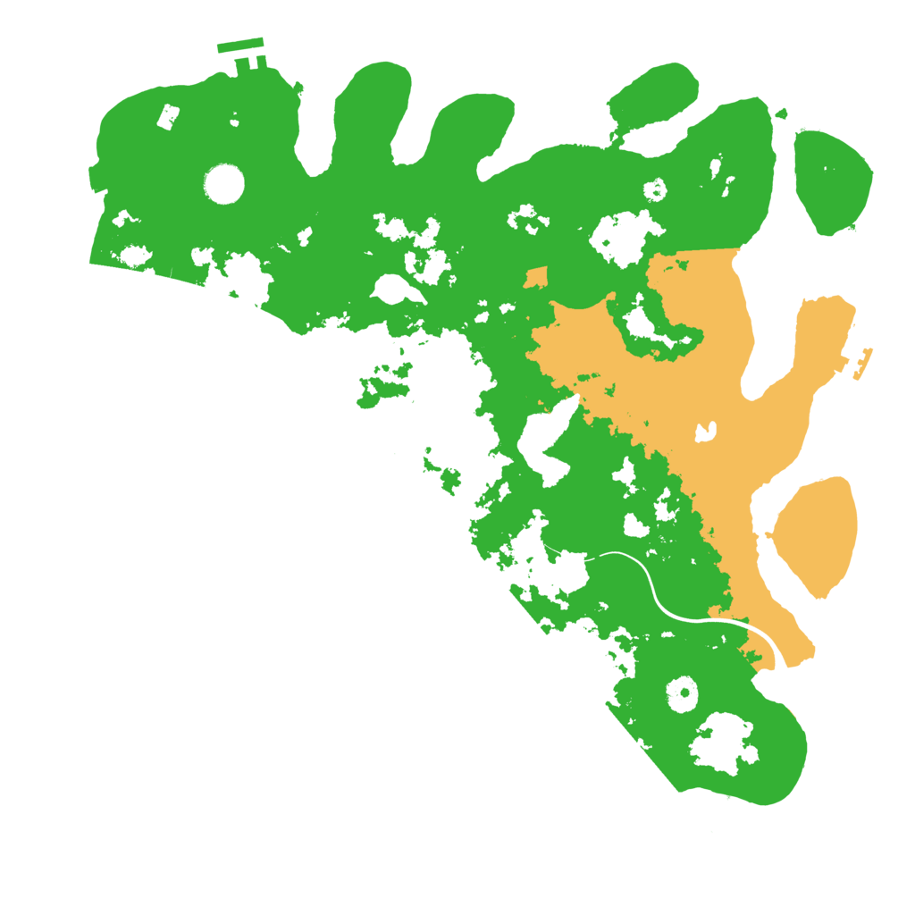 Biome Rust Map: Procedural Map, Size: 4000, Seed: 946128375