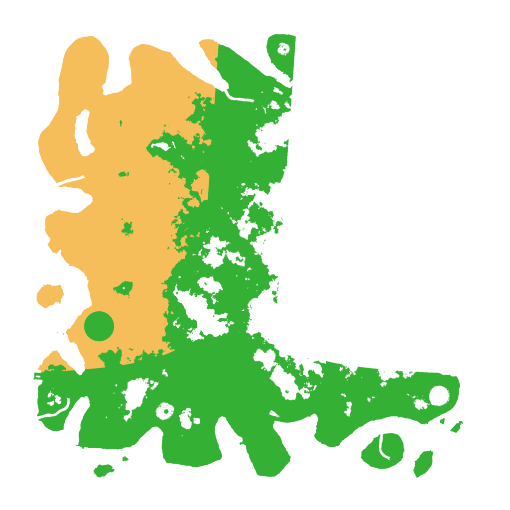 Biome Rust Map: Procedural Map, Size: 4500, Seed: 1881287320