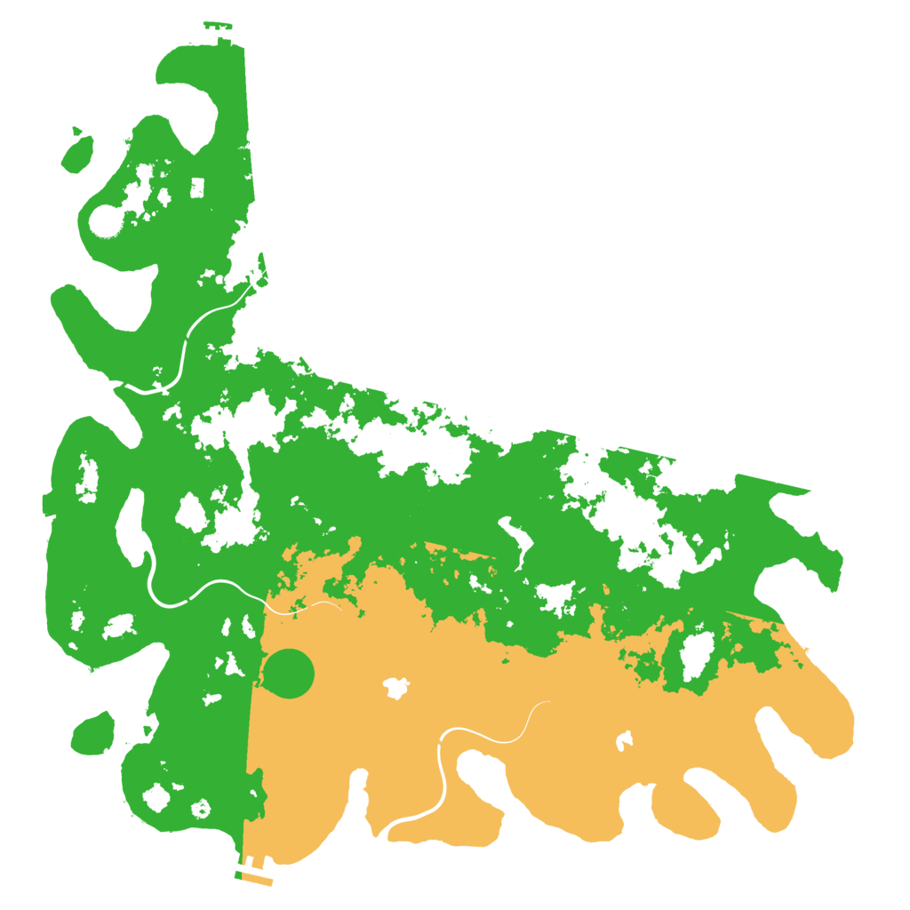 Biome Rust Map: Procedural Map, Size: 4800, Seed: 915554022