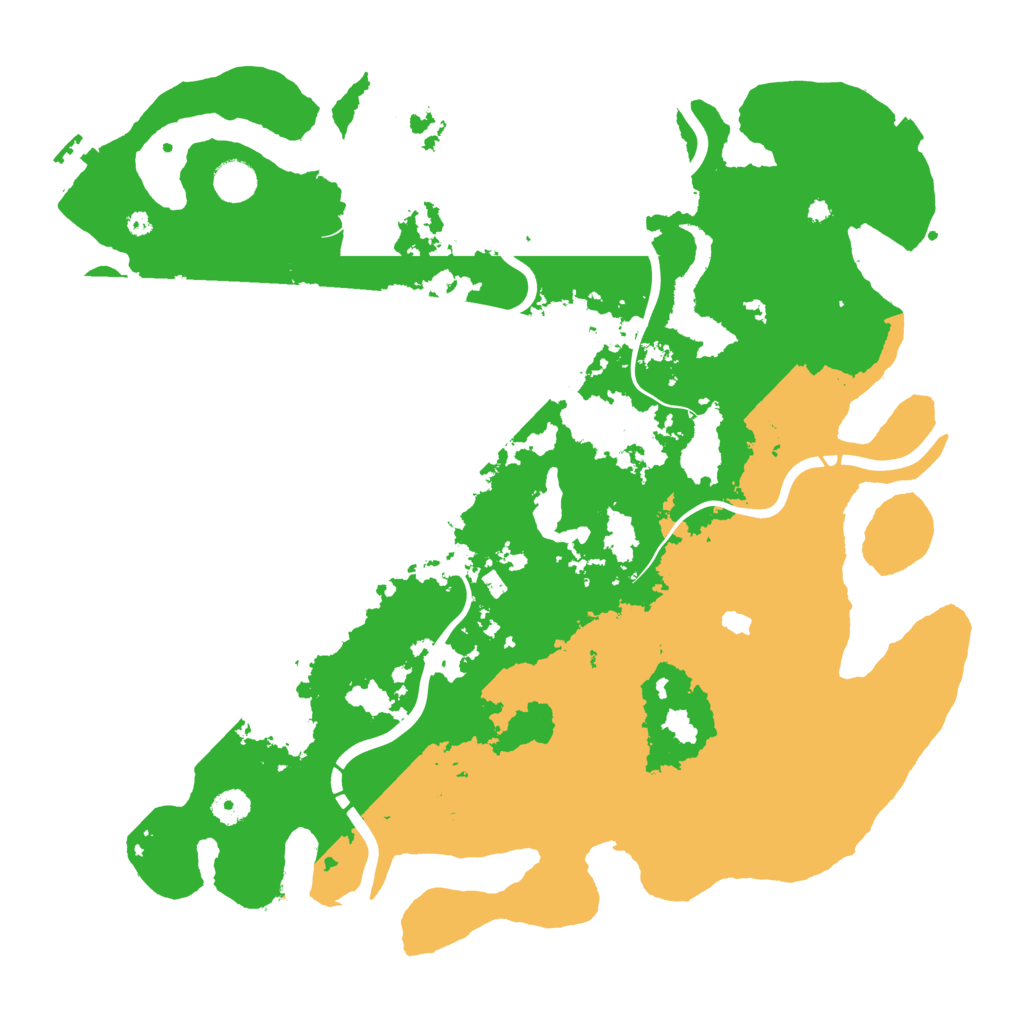 Biome Rust Map: Procedural Map, Size: 4250, Seed: 53866385
