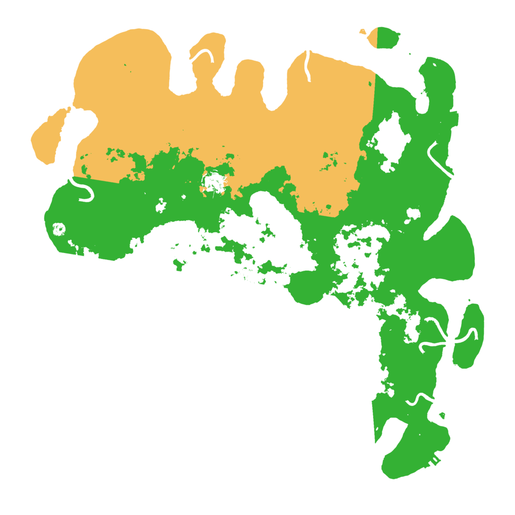 Biome Rust Map: Procedural Map, Size: 4000, Seed: 1939977016