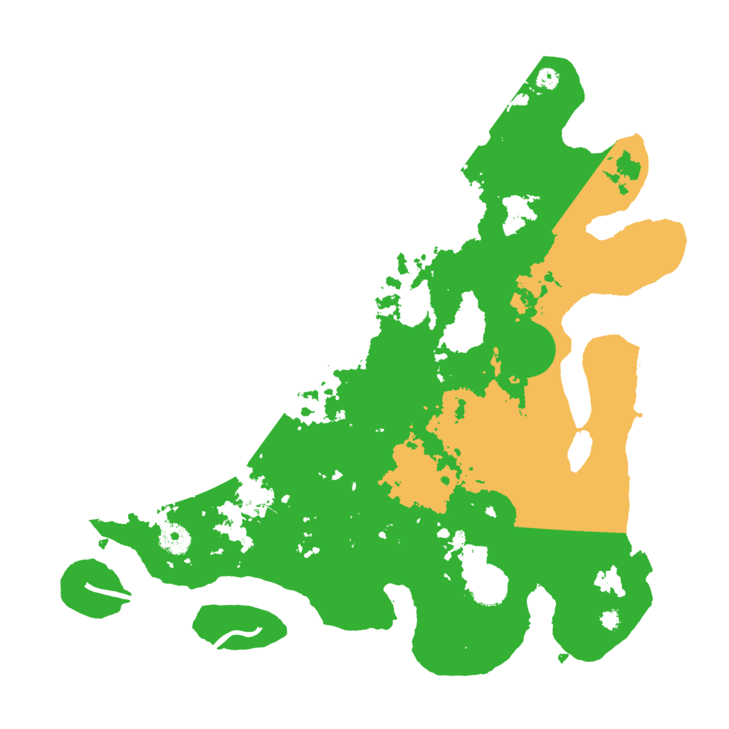 Biome Rust Map: Procedural Map, Size: 3500, Seed: 1025081685