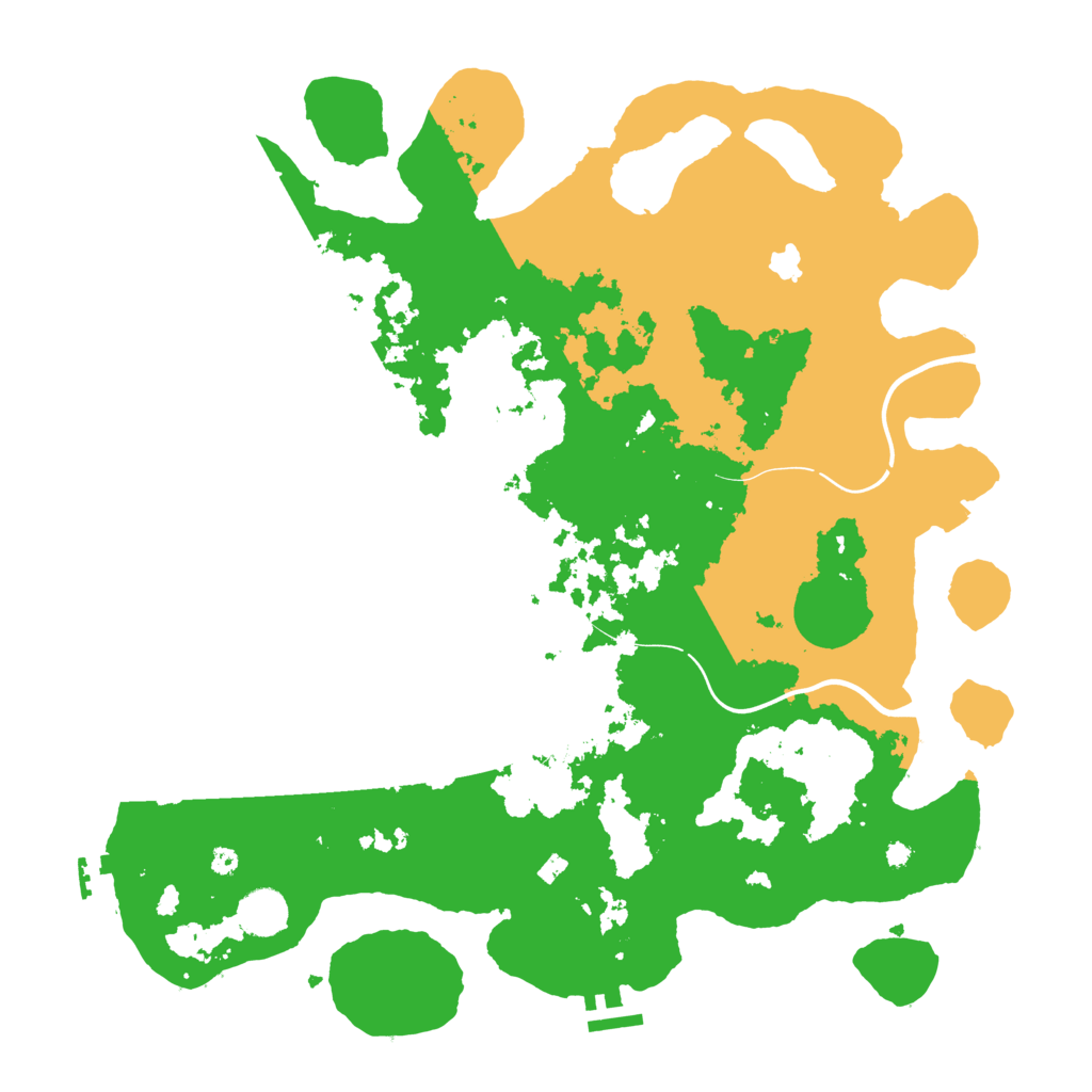 Biome Rust Map: Procedural Map, Size: 4000, Seed: 695581373