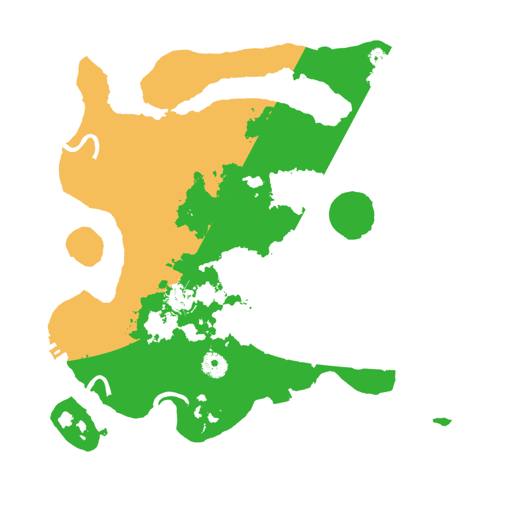 Biome Rust Map: Procedural Map, Size: 3000, Seed: 145620537
