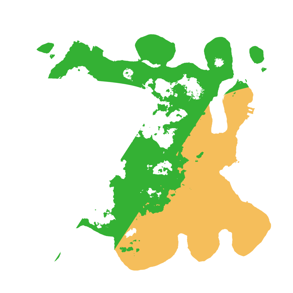 Biome Rust Map: Procedural Map, Size: 3000, Seed: 1125106607