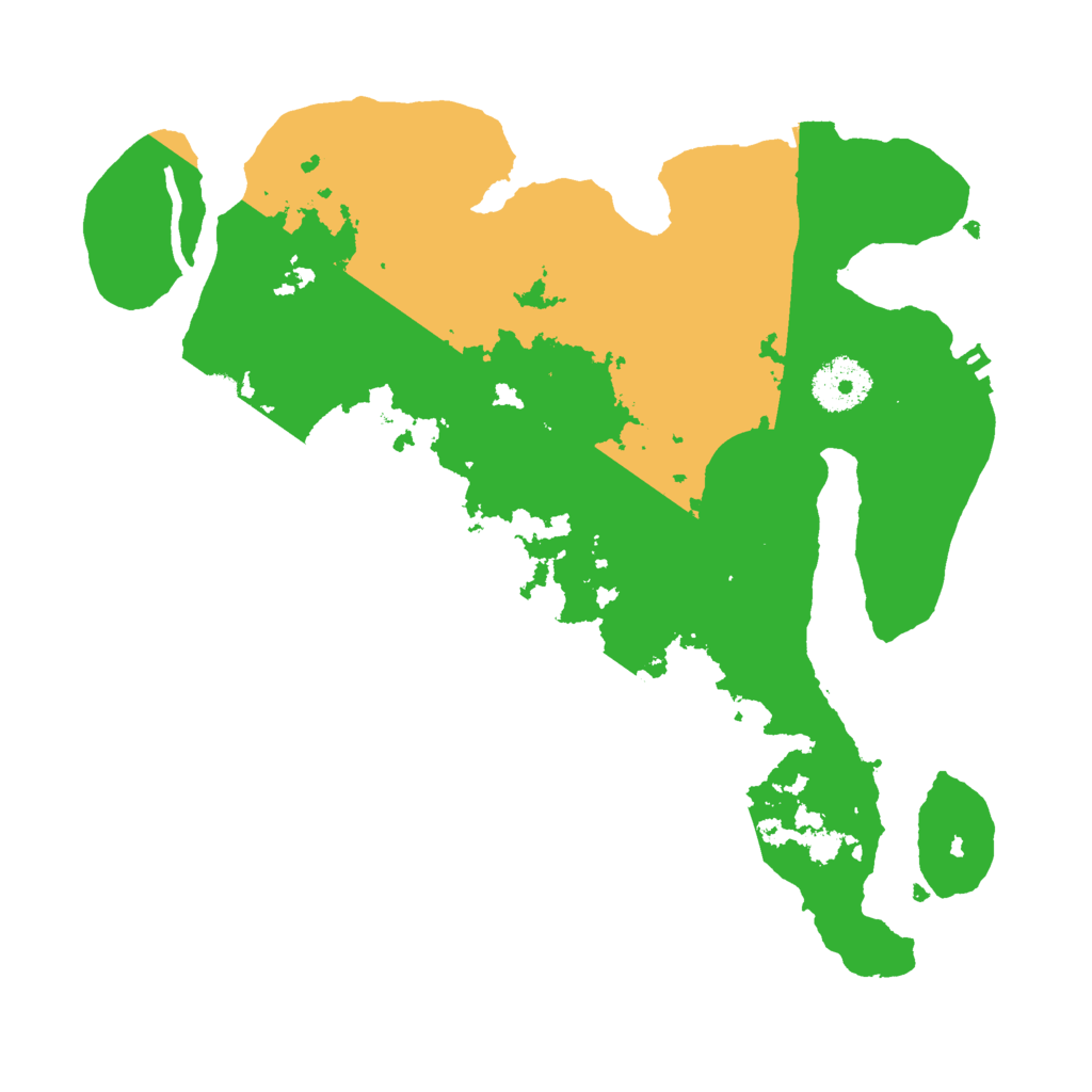 Biome Rust Map: Procedural Map, Size: 3000, Seed: 11521113