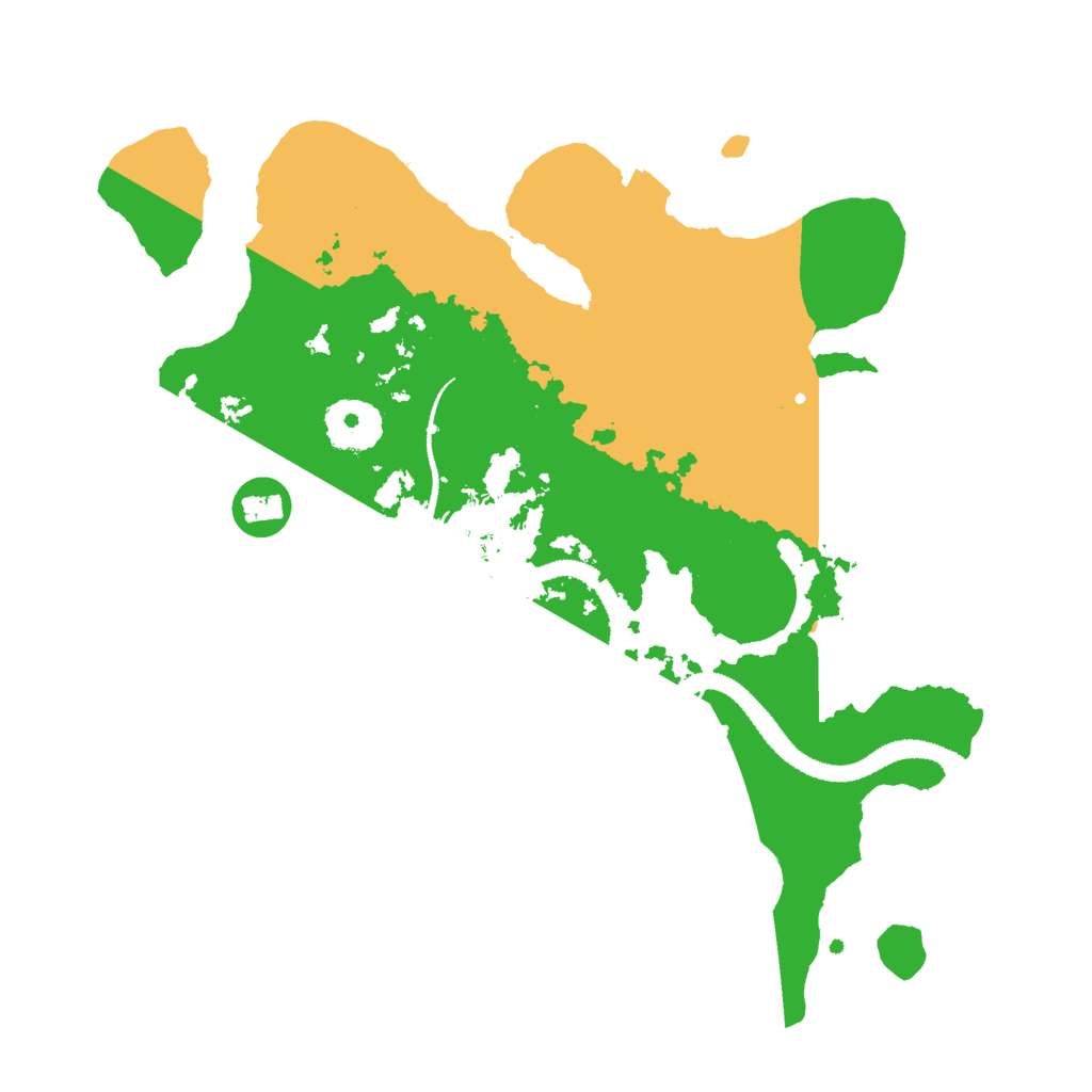 Biome Rust Map: Procedural Map, Size: 3000, Seed: 1894377430