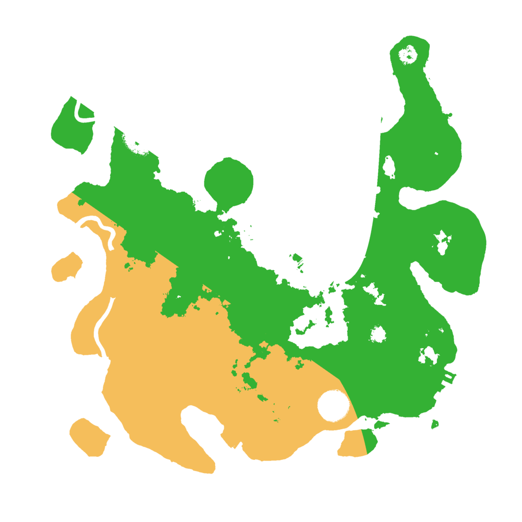 Biome Rust Map: Procedural Map, Size: 3000, Seed: 1630291152