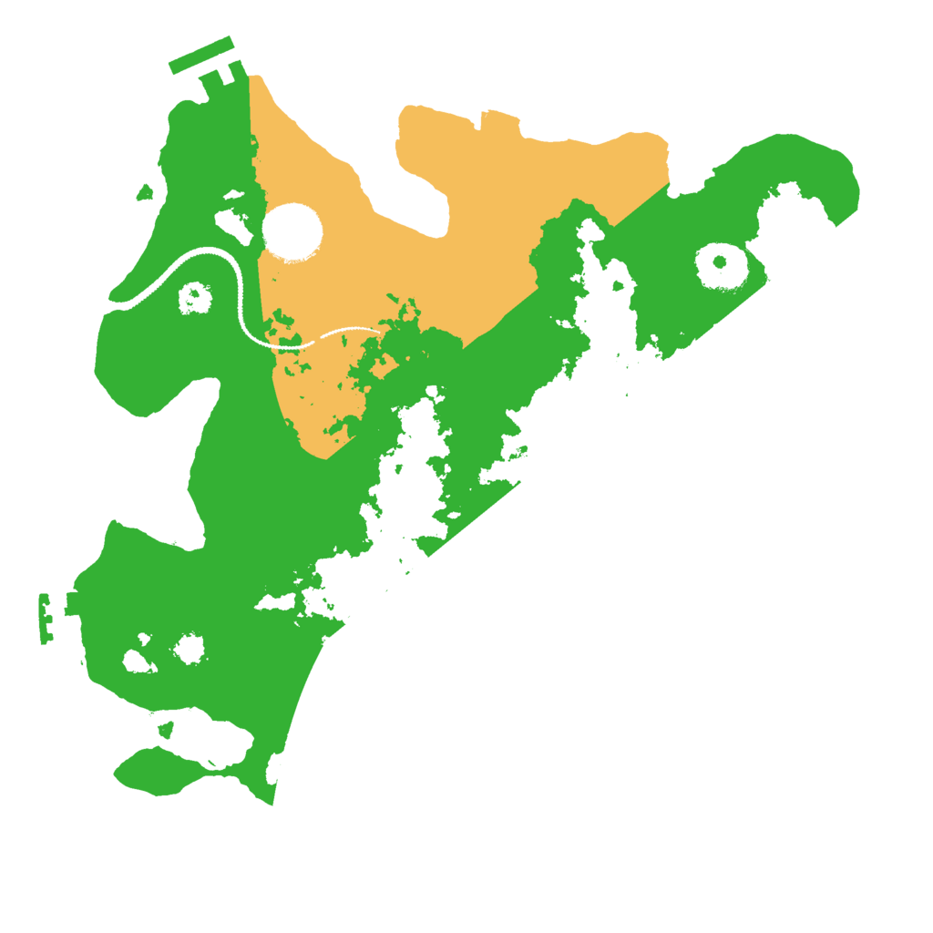 Biome Rust Map: Procedural Map, Size: 2800, Seed: 1038950494