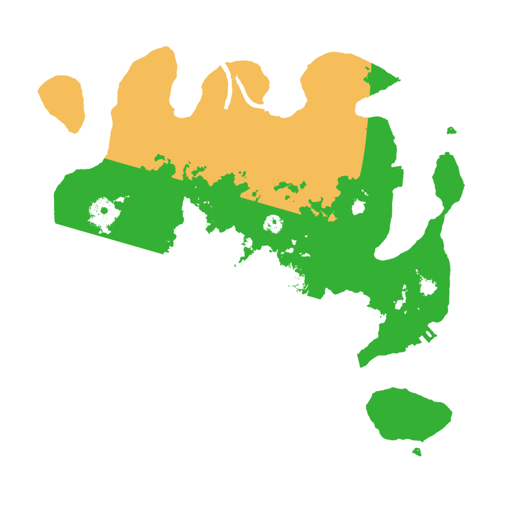 Biome Rust Map: Procedural Map, Size: 2820, Seed: 2147483647
