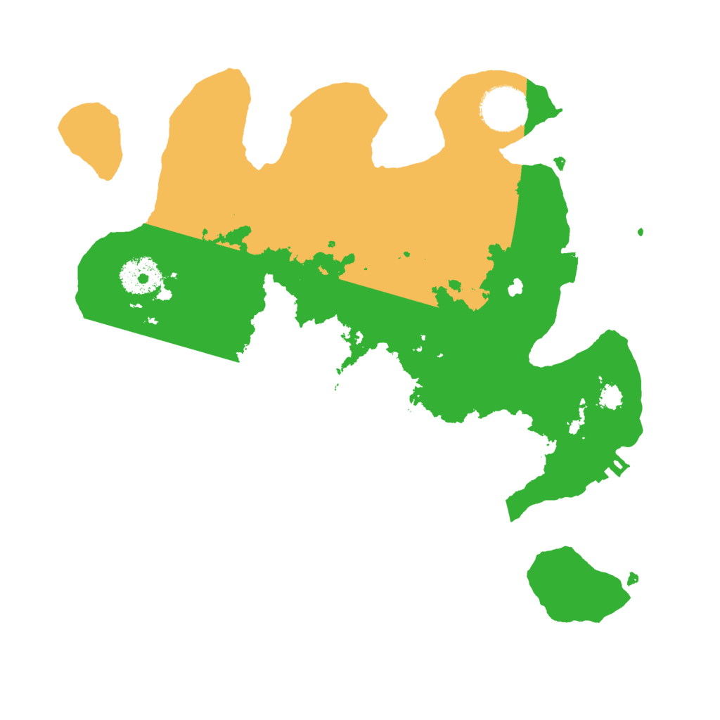 Biome Rust Map: Procedural Map, Size: 2775, Seed: 2147483647