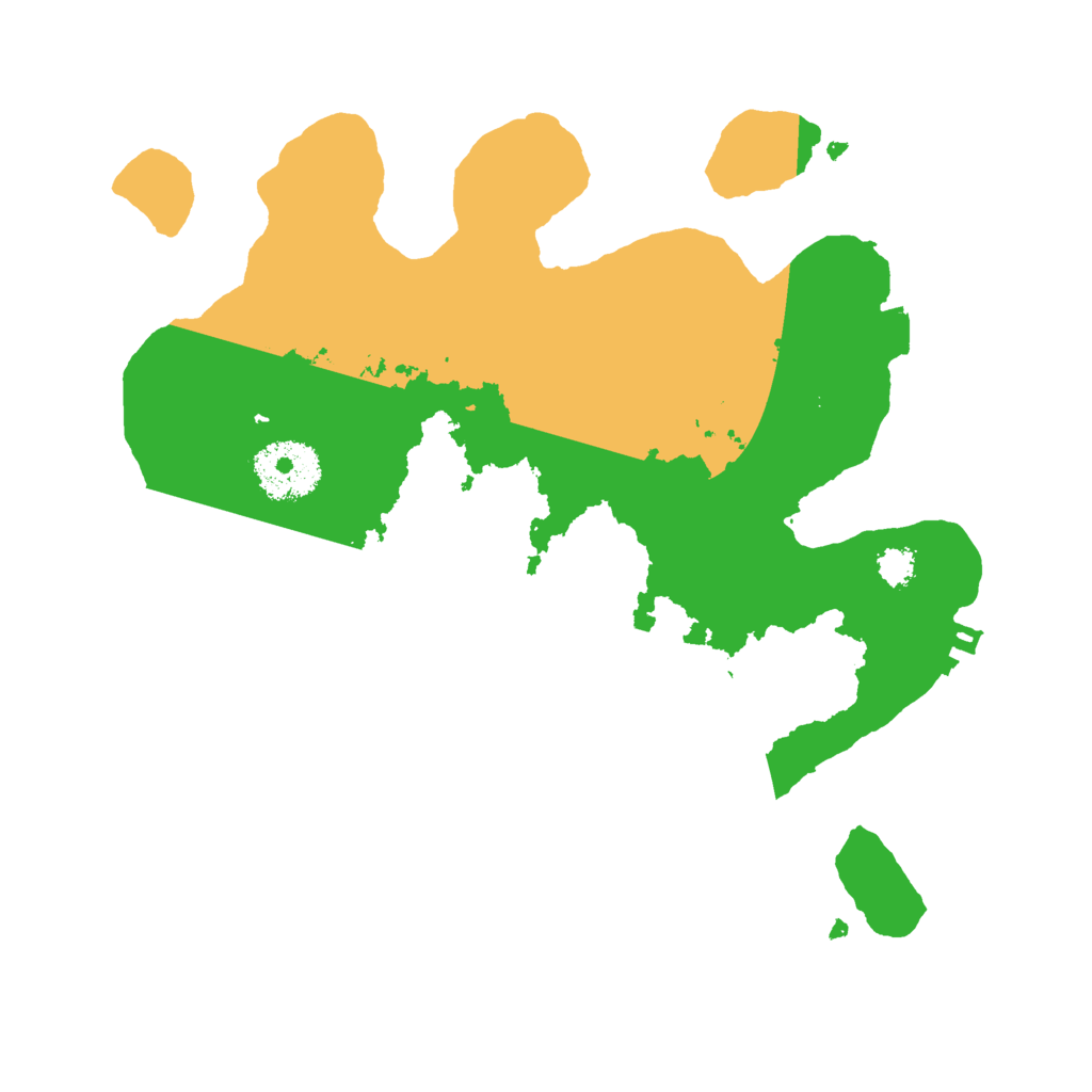 Biome Rust Map: Procedural Map, Size: 2655, Seed: 2147483647
