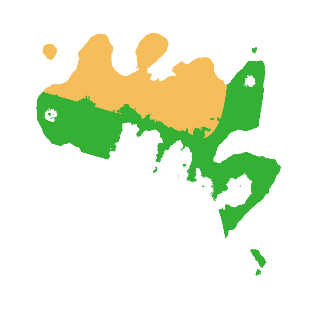 Biome Rust Map: Procedural Map, Size: 2567, Seed: 2147483647