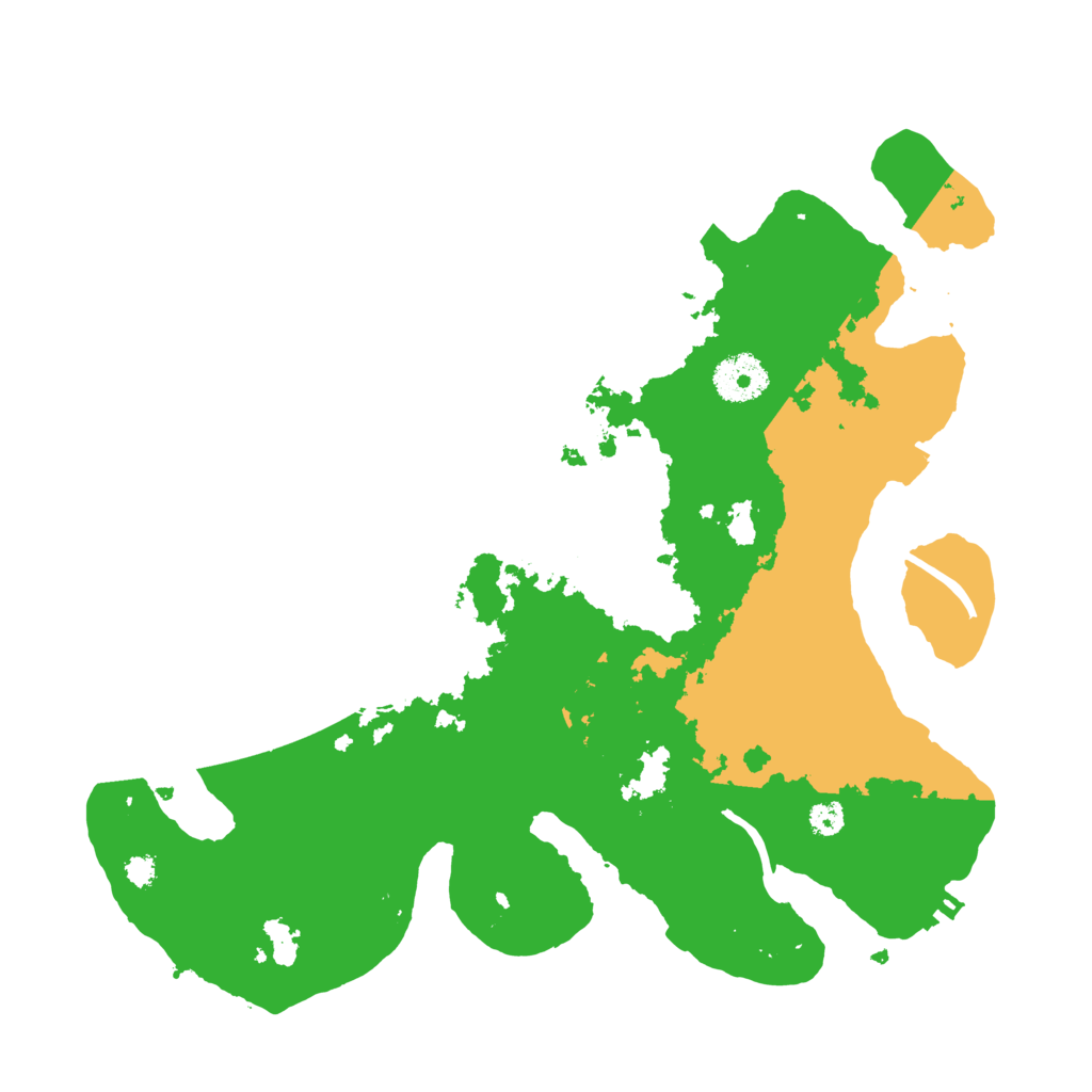 Biome Rust Map: Procedural Map, Size: 3250, Seed: 1100527547