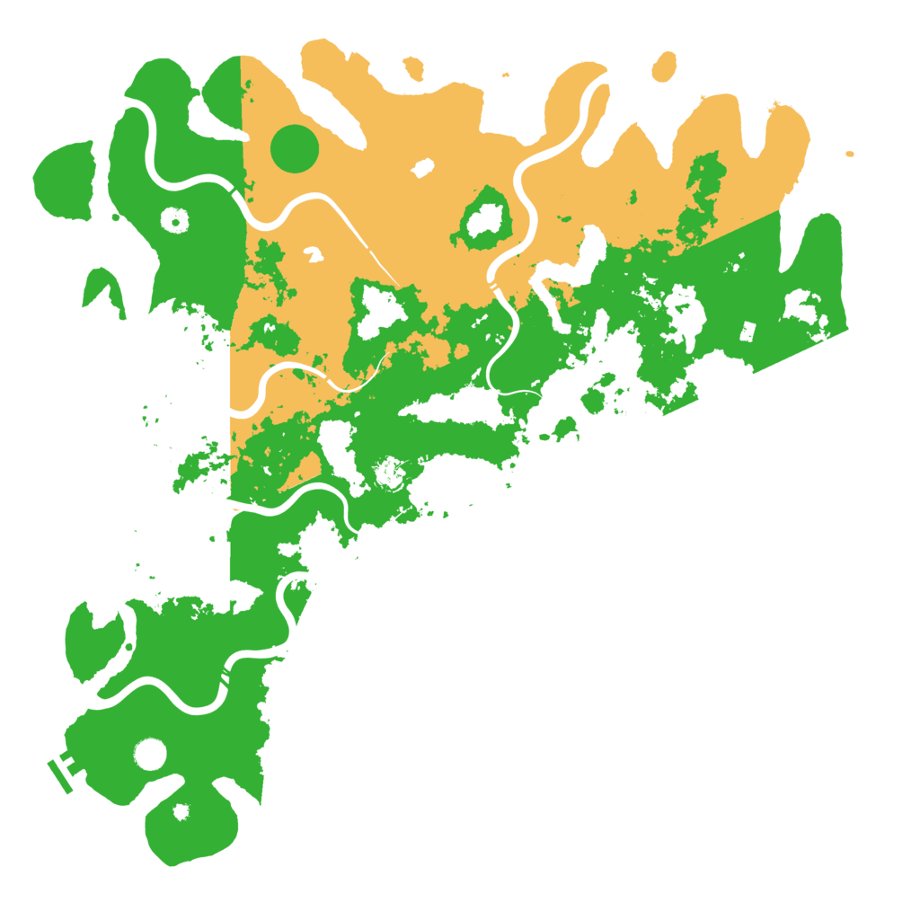 Biome Rust Map: Procedural Map, Size: 5000, Seed: 62377956