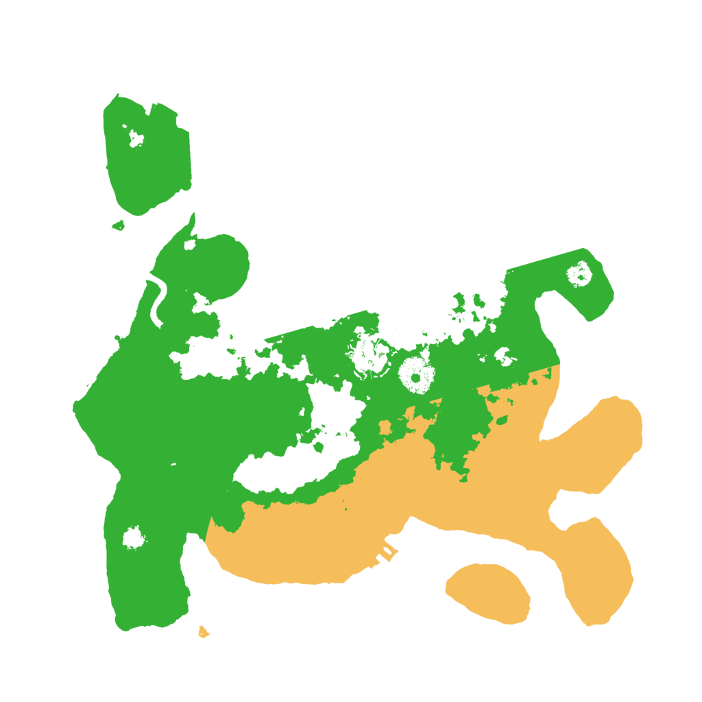 Biome Rust Map: Procedural Map, Size: 3000, Seed: 1695503635