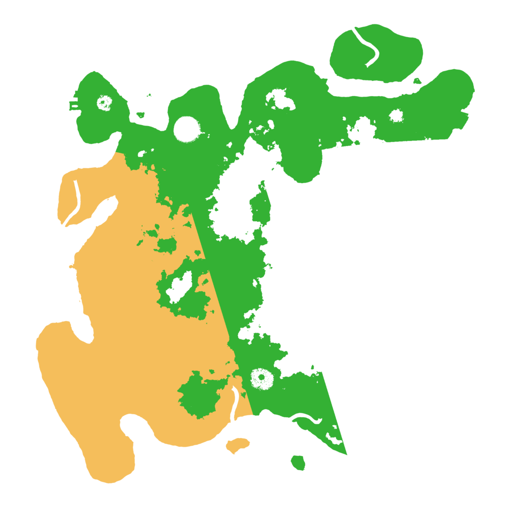 Biome Rust Map: Procedural Map, Size: 3500, Seed: 767482467