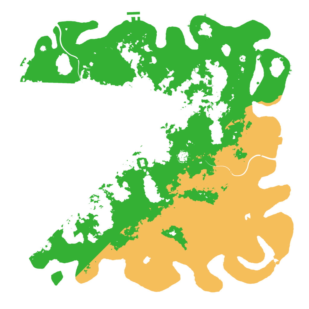 Biome Rust Map: Procedural Map, Size: 4800, Seed: 3579864