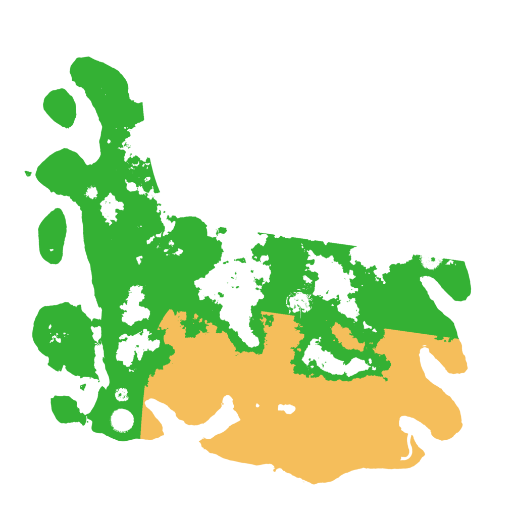 Biome Rust Map: Procedural Map, Size: 3950, Seed: 44310881
