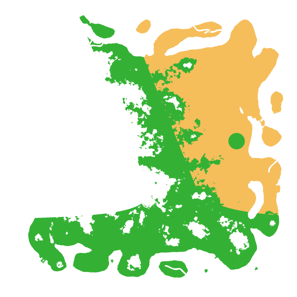 Biome Rust Map: Procedural Map, Size: 4800, Seed: 13143756