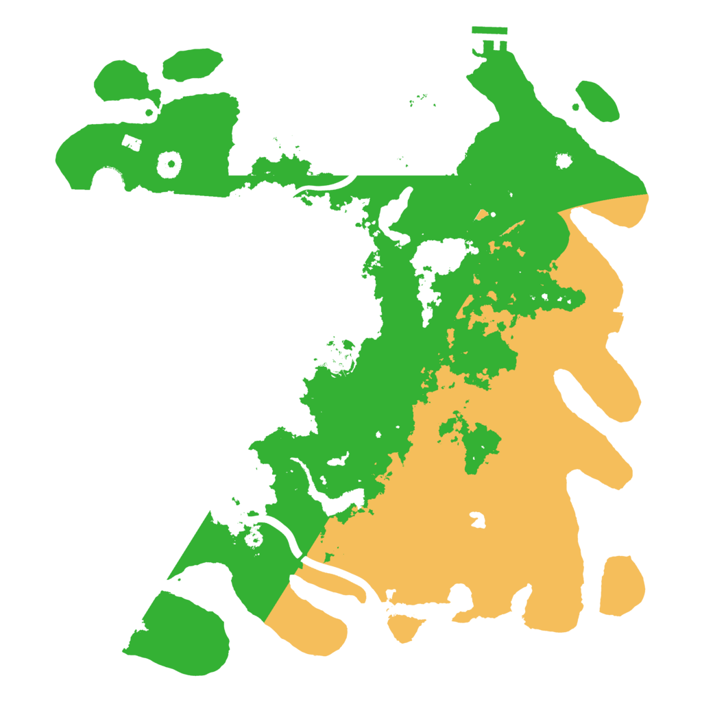 Biome Rust Map: Procedural Map, Size: 4000, Seed: 667222604