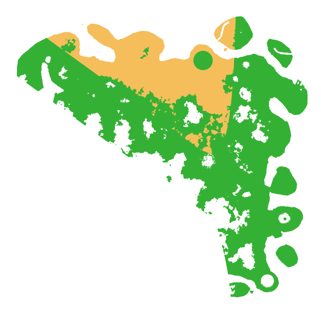 Biome Rust Map: Procedural Map, Size: 4400, Seed: 55997440