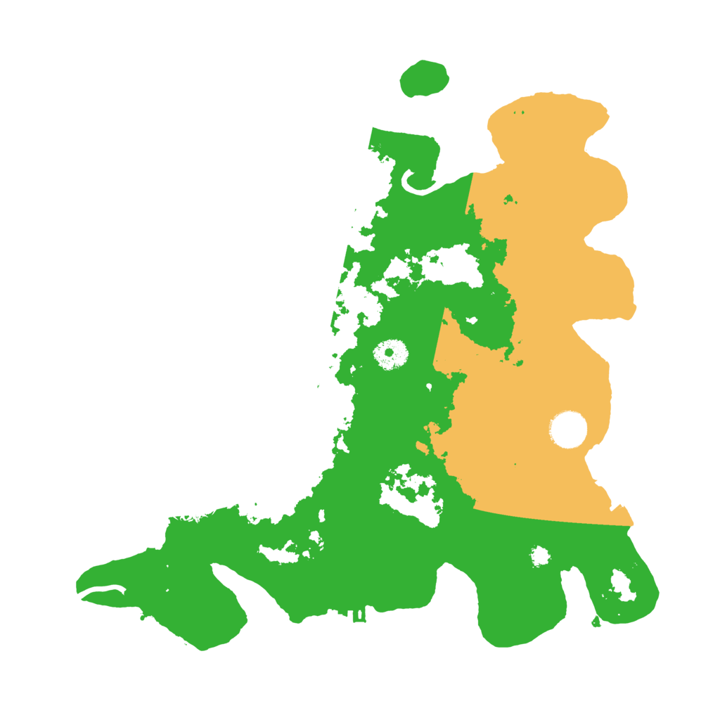 Biome Rust Map: Procedural Map, Size: 3400, Seed: 22755446