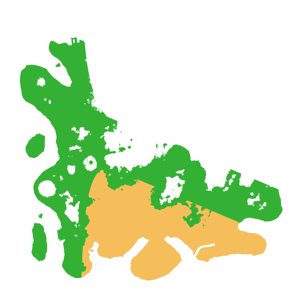 Biome Rust Map: Procedural Map, Size: 3250, Seed: 375795249