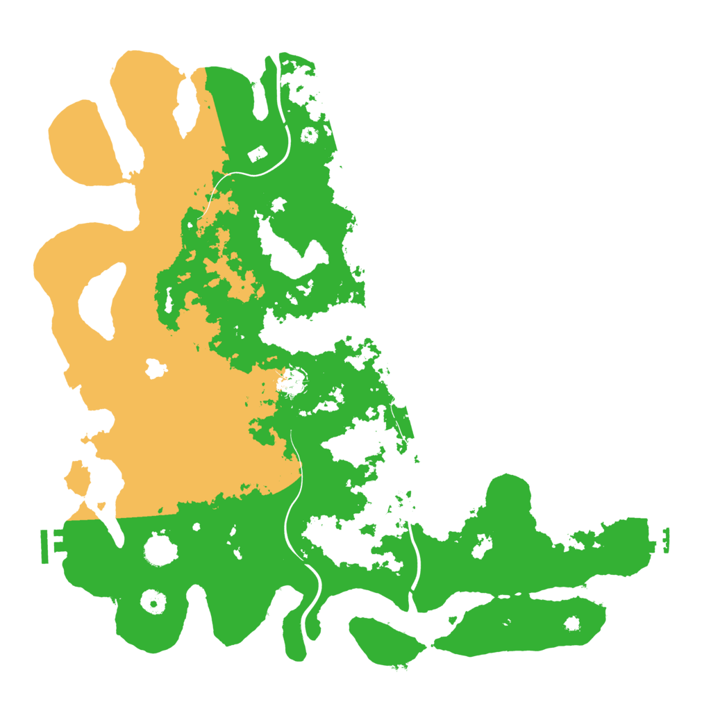 Biome Rust Map: Procedural Map, Size: 4250, Seed: 92751126