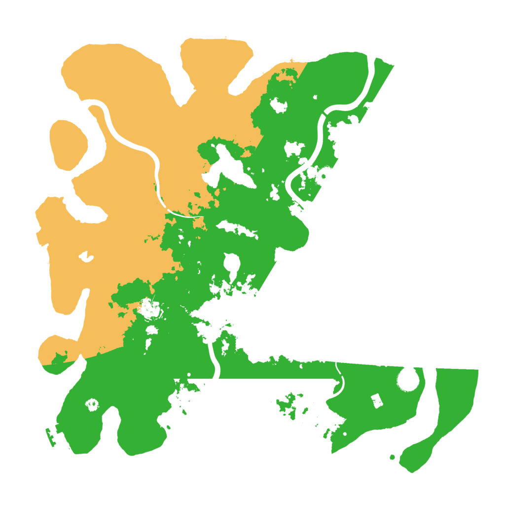 Biome Rust Map: Procedural Map, Size: 4000, Seed: 36101466