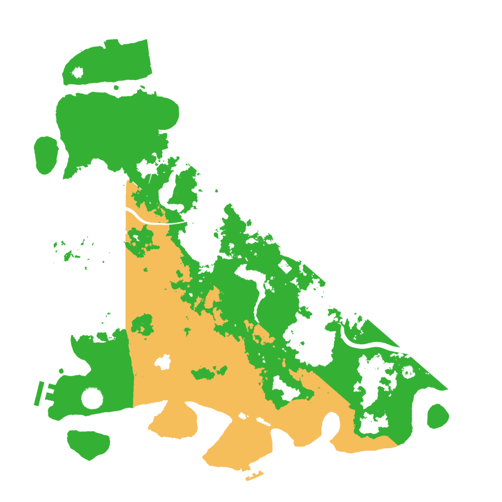 Biome Rust Map: Procedural Map, Size: 4100, Seed: 11868894