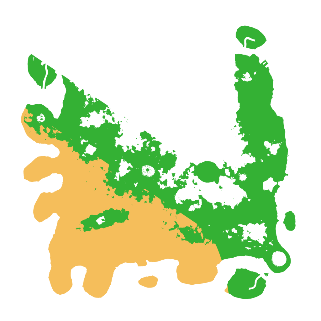 Biome Rust Map: Procedural Map, Size: 3950, Seed: 11878981