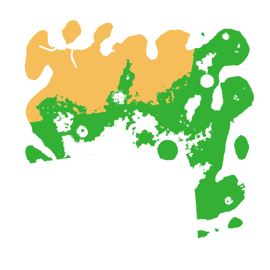 Biome Rust Map: Procedural Map, Size: 3550, Seed: 64577844