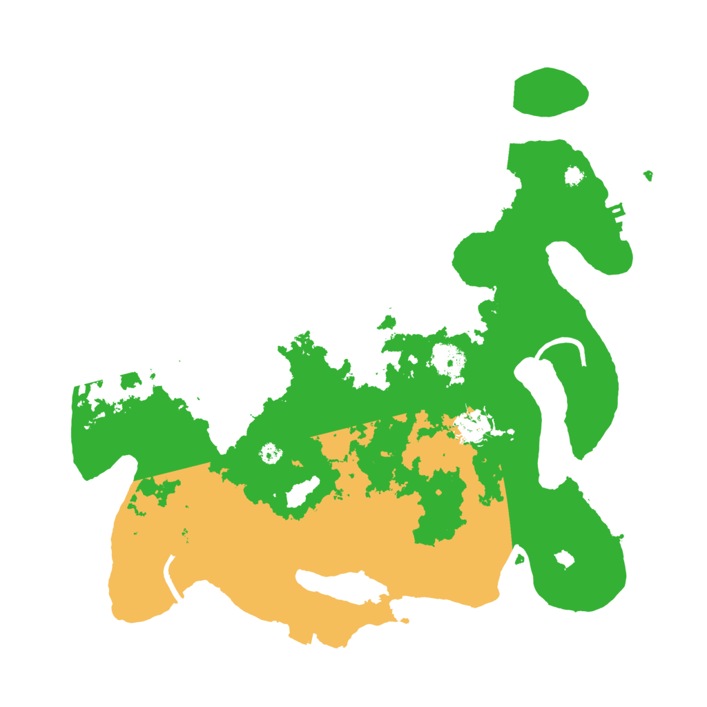 Biome Rust Map: Procedural Map, Size: 3450, Seed: 71221320