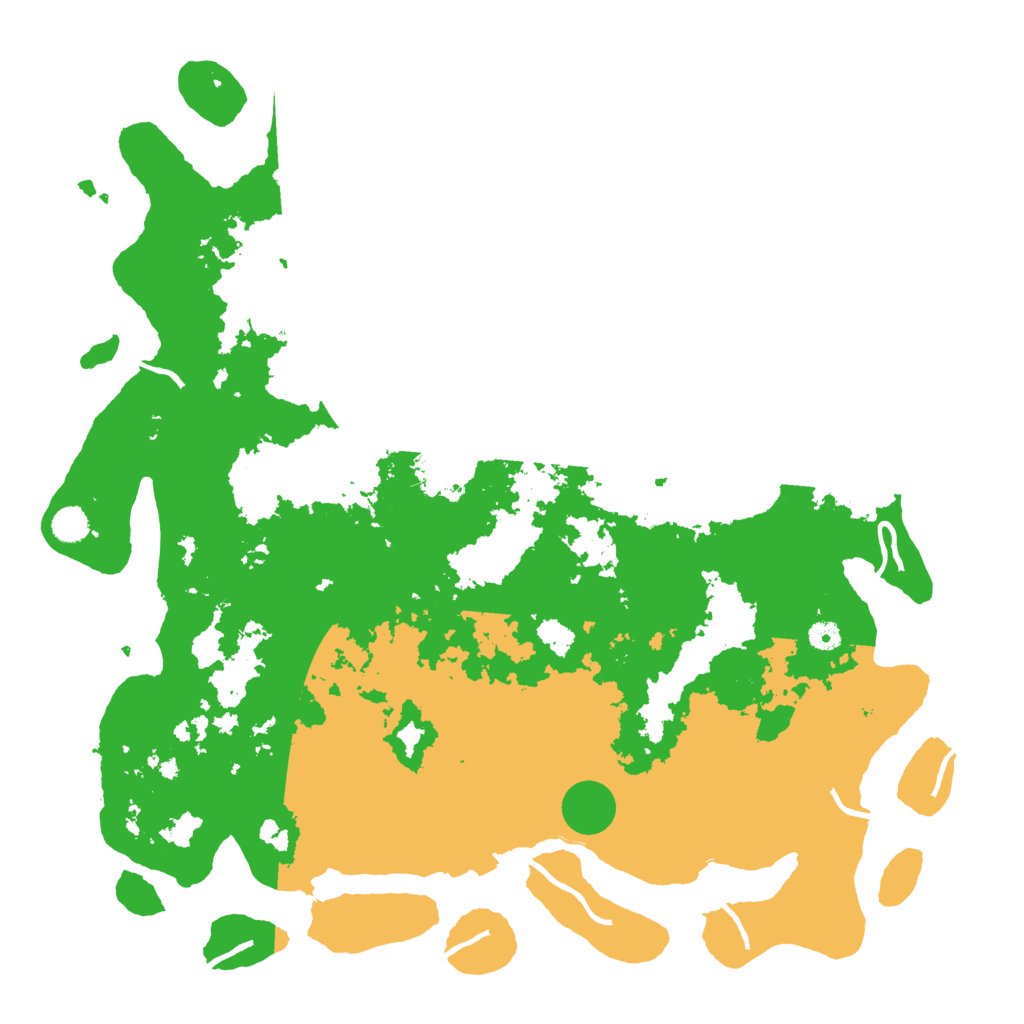 Biome Rust Map: Procedural Map, Size: 5000, Seed: 79794