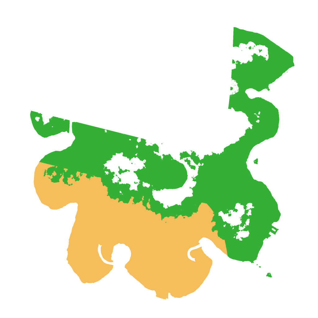 Biome Rust Map: Procedural Map, Size: 3000, Seed: 164167318