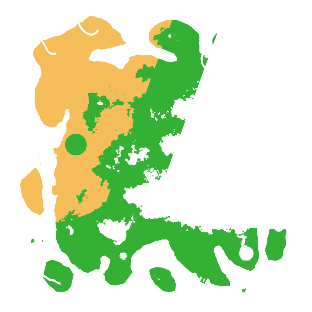 Biome Rust Map: Procedural Map, Size: 3800, Seed: 84001395