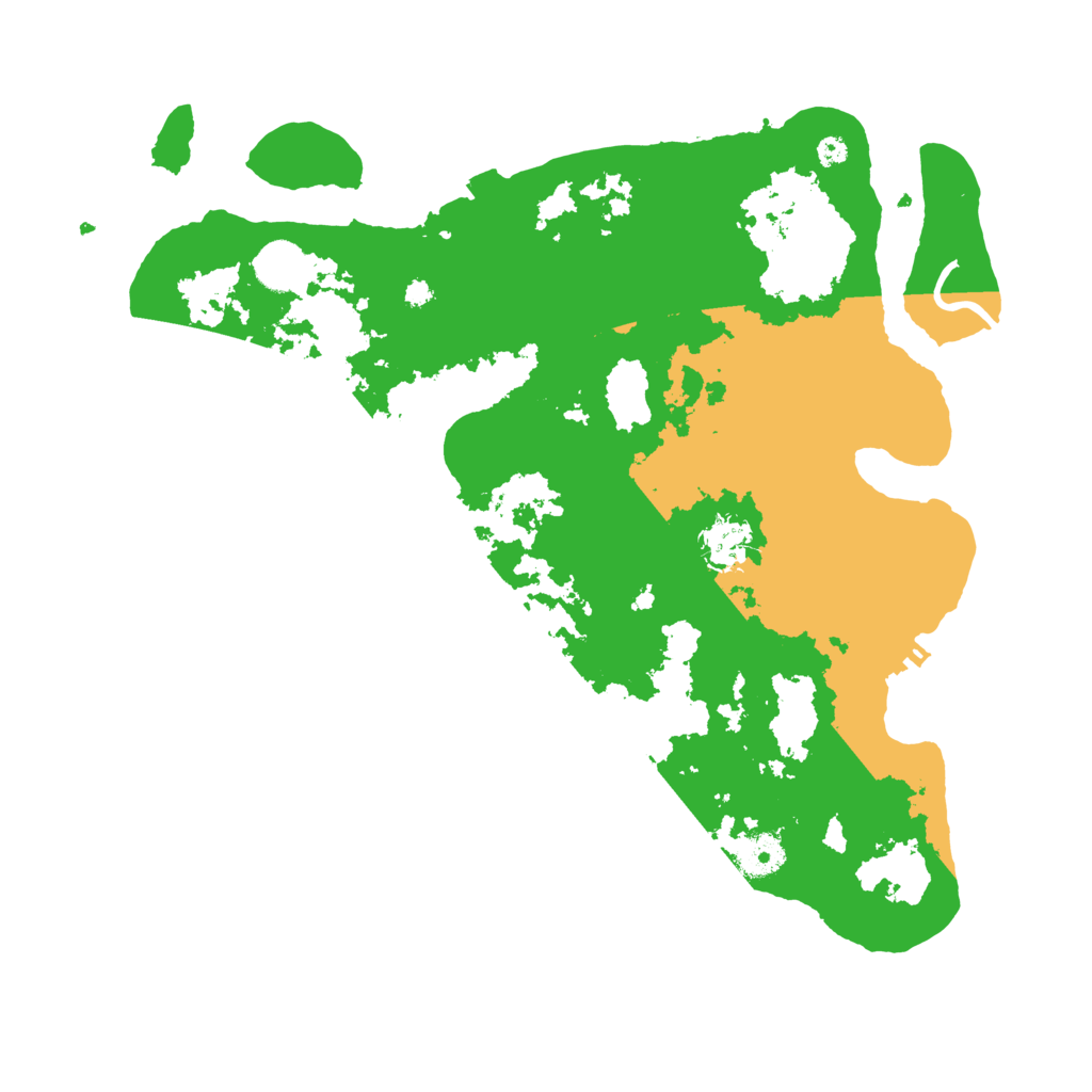 Biome Rust Map: Procedural Map, Size: 3750, Seed: 3711588