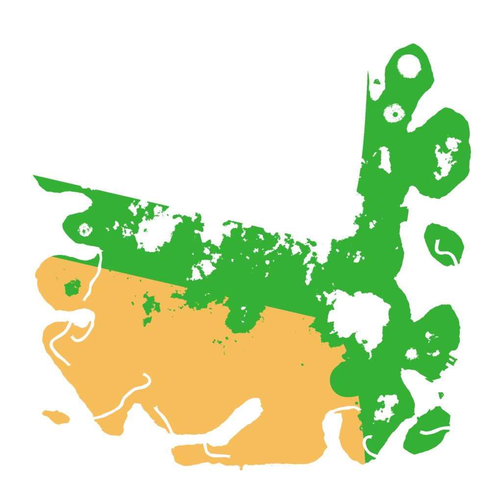 Biome Rust Map: Procedural Map, Size: 3900, Seed: 64029936