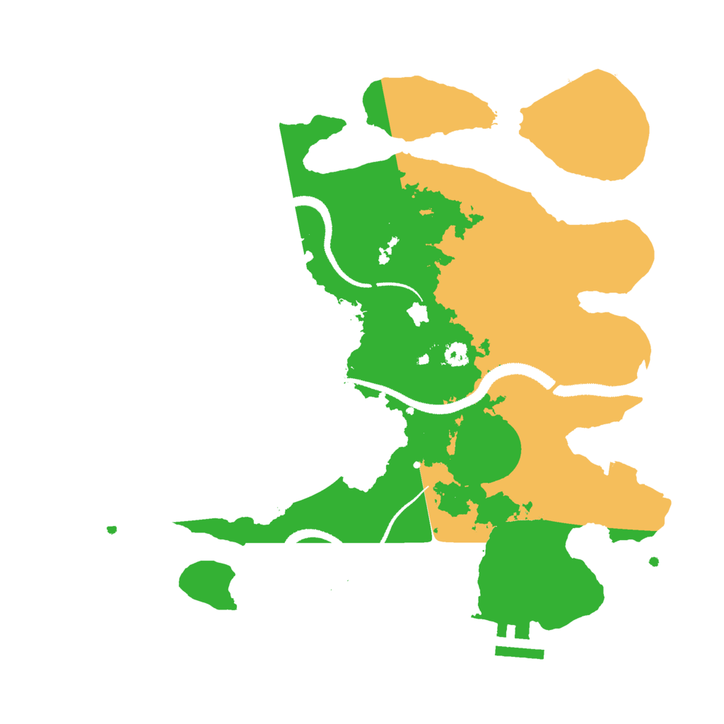 Biome Rust Map: Procedural Map, Size: 3000, Seed: 275146