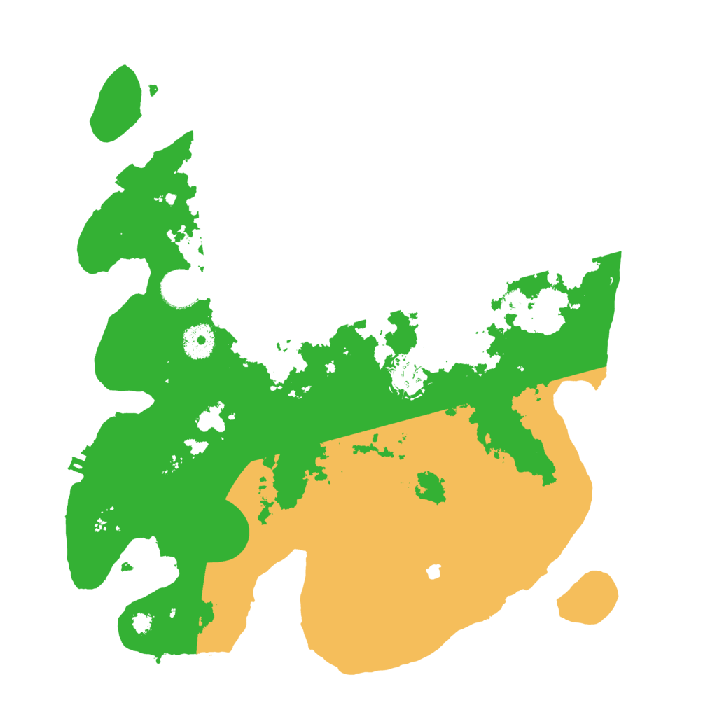 Biome Rust Map: Procedural Map, Size: 3250, Seed: 1181903603
