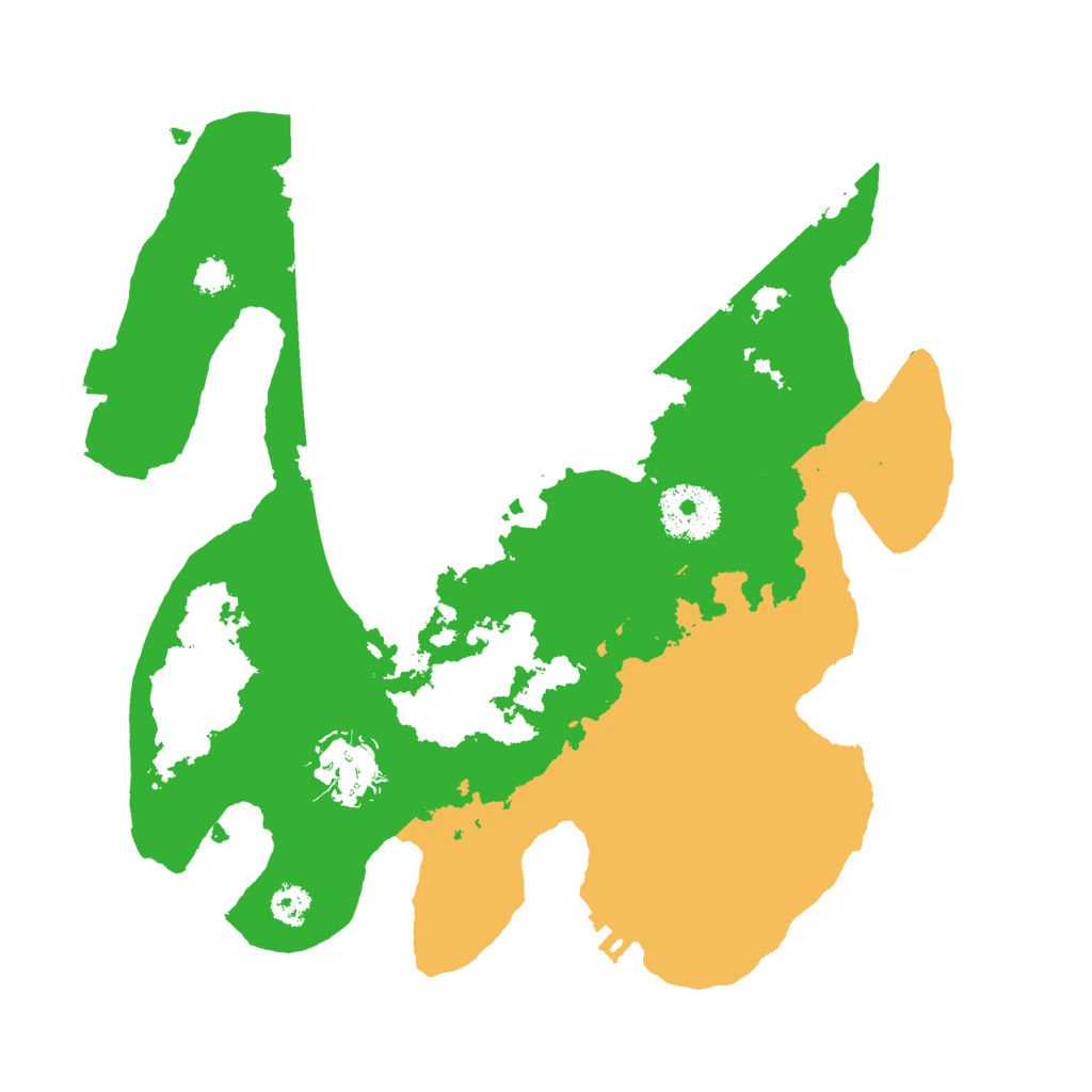Biome Rust Map: Procedural Map, Size: 2800, Seed: 886737292